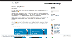 Desktop Screenshot of nullbit.wordpress.com