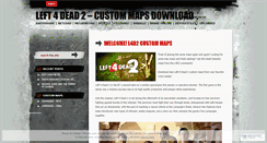 Desktop Screenshot of l4d2maps.wordpress.com