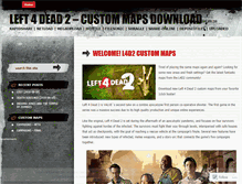 Tablet Screenshot of l4d2maps.wordpress.com