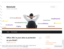 Tablet Screenshot of netshield.wordpress.com