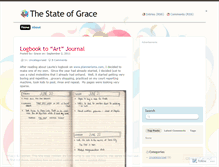 Tablet Screenshot of mystateofgrace.wordpress.com