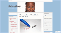 Desktop Screenshot of marlenembryan.wordpress.com