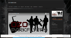 Desktop Screenshot of ozoparkflyers.wordpress.com