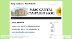 Desktop Screenshot of msacblog.wordpress.com