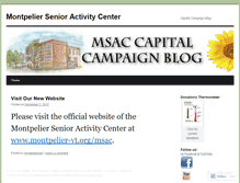 Tablet Screenshot of msacblog.wordpress.com