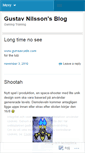 Mobile Screenshot of gustavnilsson14.wordpress.com