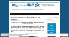 Desktop Screenshot of iilp.wordpress.com