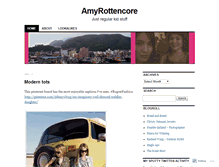 Tablet Screenshot of amyrottencore.wordpress.com