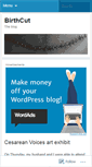 Mobile Screenshot of birthcut.wordpress.com