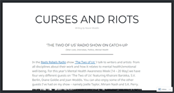 Desktop Screenshot of cursesandriots.wordpress.com