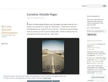 Tablet Screenshot of kennitajohnsonphotography.wordpress.com