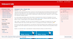 Desktop Screenshot of kellysearchindia.wordpress.com