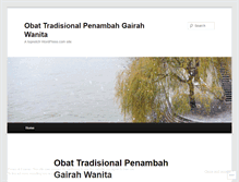 Tablet Screenshot of obattradisionalpenambahgairahwanita.wordpress.com