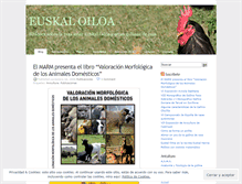 Tablet Screenshot of euskaloiloa.wordpress.com