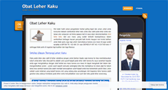 Desktop Screenshot of obatleherkakuu.wordpress.com