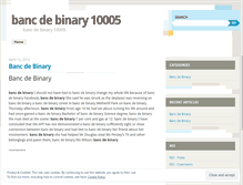 Tablet Screenshot of en.bancdebinary10005.wordpress.com