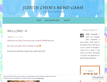 Tablet Screenshot of judithchen.wordpress.com