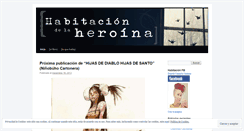 Desktop Screenshot of habitaciondelaheroina.wordpress.com