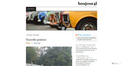 Desktop Screenshot of bonjour4l.wordpress.com