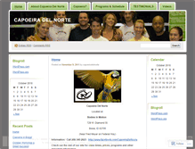 Tablet Screenshot of capoeiradelnorte.wordpress.com