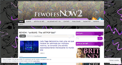 Desktop Screenshot of fewoffsnow2.wordpress.com