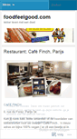 Mobile Screenshot of foodfeelgood.wordpress.com