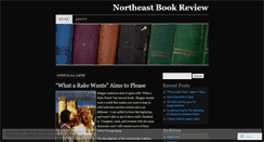 Desktop Screenshot of northeastbookreviews.wordpress.com