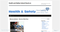 Desktop Screenshot of healthandsafetyheartsafetysolutions.wordpress.com