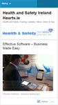 Mobile Screenshot of healthandsafetyheartsafetysolutions.wordpress.com