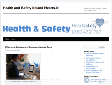 Tablet Screenshot of healthandsafetyheartsafetysolutions.wordpress.com