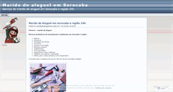 Desktop Screenshot of maridodealuguelsorocaba.wordpress.com