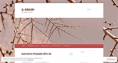 Desktop Screenshot of ibnuahmadalkurauwi.wordpress.com