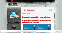 Desktop Screenshot of jellybean83.wordpress.com