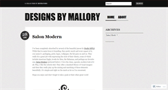 Desktop Screenshot of designsbymallory.wordpress.com