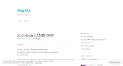 Desktop Screenshot of blogkite.wordpress.com