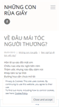 Mobile Screenshot of nhungconruagiay.wordpress.com