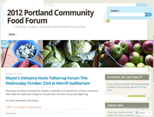 Tablet Screenshot of portlandfoodforum.wordpress.com