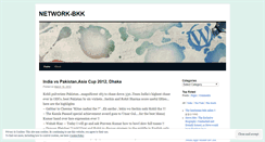 Desktop Screenshot of networkbkk.wordpress.com