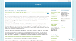 Desktop Screenshot of dearlora.wordpress.com