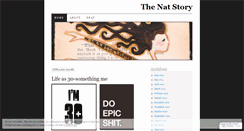 Desktop Screenshot of natstory.wordpress.com
