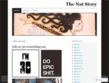 Tablet Screenshot of natstory.wordpress.com
