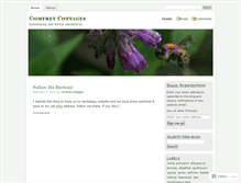 Tablet Screenshot of comfreycottages.wordpress.com