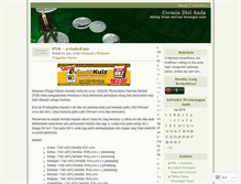 Tablet Screenshot of cerminmuka.wordpress.com