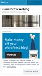 Mobile Screenshot of jumaford.wordpress.com