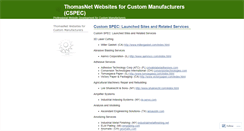 Desktop Screenshot of cspec.wordpress.com