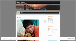 Desktop Screenshot of notagringo.wordpress.com