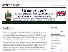 Tablet Screenshot of grumpyjoes.wordpress.com