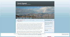 Desktop Screenshot of donnadouglass.wordpress.com