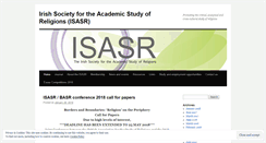 Desktop Screenshot of isasr.wordpress.com