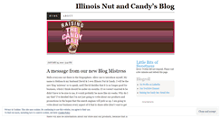 Desktop Screenshot of illinoisnutandcandy.wordpress.com